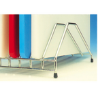 Thumbnail image #2 for Matfer Bourgeat 139002 Stainless Steel Cutting Board Drainage Rack, 6 Slots, 16 x 9 x 6 in
