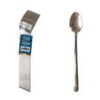 Thumbnail image #1 for CAC China Windsor 1202-02 Iced Tea Spoon, 8"L, 18/0 Stainless Steel, Medium Weight Case of 25