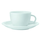 Thumbnail image #1 for 1880 Hospitality Sentosa L7320000505 Porcelain Round Saucer, 4.3" Diameter, Bright White, Fits 525 Case of 4 Dozen