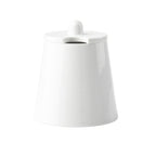 Thumbnail image #1 for TableCraft Products 10421 Melamine Sugar Jar with Lid, White Case of 12