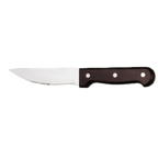 Thumbnail image #1 for Libbey Chop House 201 2692 Steak Knife, 9-3/4 in, Pointed Tip, Black Bakelite Handle