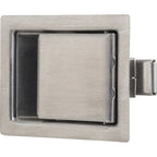 Thumbnail image #1 for AllPoints Foodservice Parts & Supplies 61840 Stainless Steel Paddle Latch with Mounting Bracket, 3-3/8"L x 2-3/4"W