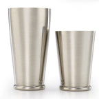 Thumbnail image #1 for Mercer Culinary Barfly M37313 2-Piece Weighted Stainless Steel Cocktail Shaker Set, 28 oz & 18 oz Case of 6