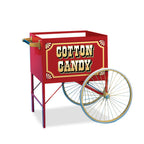 Thumbnail image #1 for Gold Medal Products 3118CF Floss Cart, 42-1/2"W x 33-5/8"D x 37-1/4"H, 2 Wheels, Storage Compartment, Red