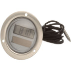Thumbnail image #1 for AllPoints Foodservice Parts & Supplies 621128 Solar-Powered Digital Refrigerator/Freezer Thermometer, 3-Inch Flange, 5-Foot Probe, -60° to 160°F