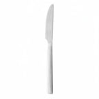 Thumbnail image #1 for Libbey Elexa Satin 663 5501 9-Inch Serrated Dinner Knife, Solid Handle, 18/0 Stainless Steel, Satin Finish