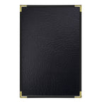 Thumbnail image #1 for Risch Seville SEV-1V 11X17 Hardback Faux-Leather Menu Cover, 11 x 17, Single-View Case of 25