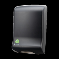 EcoLogic Ultrafold C-Fold/Multifold Wall-Mounted Black Paper Towel Dispenser