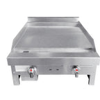 Thumbnail image #1 for Connerton CG-24-M Countertop Gas Griddle, 24"W x 24"D Cooking Surface, 1" Smooth Steel Plate, Manual Controls