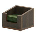 Thumbnail image #1 for Cal-Mil Vista 3309-140 Plastic Napkin Holder, 6.5" x 6.5" x 5"H, Mocha