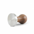 Thumbnail image #2 for Espresso Parts Barista Basics 30COMP_WALNUT_58F 58mm Flat-Bottom Espresso Tamper with Stainless Steel Base and Walnut Handle