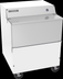 Thumbnail image #4 for Beverage-Air Single-Access School Milk Forced Air Cooler, 34-Inch Wide, White Exterior/Stainless Steel Interior
