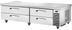Thumbnail image #4 for True 84-Inch Wide Refrigerated Chef Base with 4 Locking Drawers, Stainless Steel