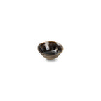 Thumbnail image #1 for Mikasa Hospitality (Lifetime Brands, Inc.) Chic 5314854 Porcelain Bowl, 2 oz, Black with Gold, 2.8 in Case of 6