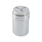 Thumbnail image #1 for CAC China SDRG-8A Stainless Steel Spice Dredge, 8 oz., Handleless, 3-Way Adjustable Perforated Top Case of 96