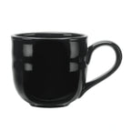 Thumbnail image #1 for Reserve by Libbey - Obsidian PEB-15-O Porcelain Mug with Handle, 11-5/8 oz, High-Gloss Finish