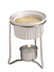 Thumbnail image #4 for American Metalcraft 4 oz Ceramic Butter Warmer Set with Chrome-Plated Stand