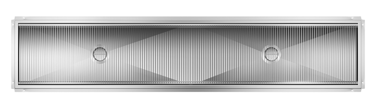 Product image #2 for KoolMore 24-Inch x 120-Inch Stainless Steel Floor Trough Drain with Subway-Style Grating and Removable Baskets