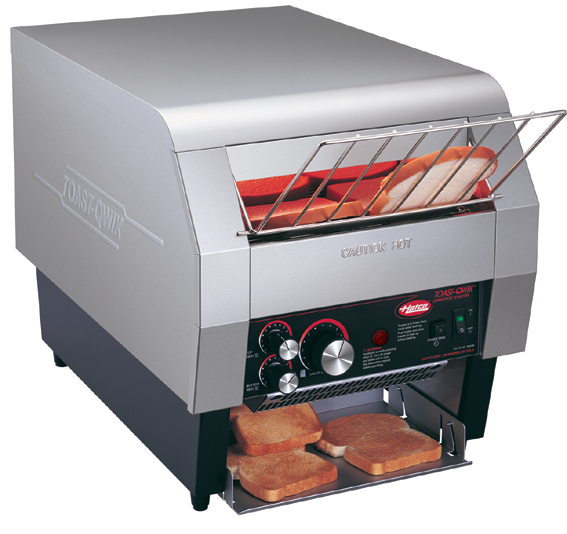 Product image #5 for Hatco Toast-Qwik TQ-400 Electric Countertop Horizontal Conveyor Toaster, 2-Inch Opening, 120V