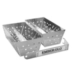 Thumbnail image #1 for EmberGlo 1/4-BASKET-5608-73 Quarter Pan Steam Basket, Two 1/4-Size Baskets with Handle, Stainless Steel