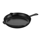 Thumbnail image #1 for Zwilling J.A. Henckels Staub® 1004498 12-Inch Enameled Cast Iron Fry Pan with Pour Spout, Helper Handle, Induction Ready