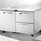 Thumbnail image #5 for True Mfg. - General Foodservice SPEC SERIES TWT-48D-2-HC~SPEC3 48-Inch Two-Section Stainless Steel Worktop Refrigerator, 1 Door/2 Drawers