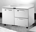 Thumbnail image #5 for True SPEC SERIES 48-Inch Two-Section Work Top Refrigerator with 1 Door and 2 Drawers, Rear-Mounted Self-Contained Refrigeration, Stainless Steel