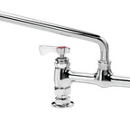 Thumbnail image #4 for Krowne Royal Series 15-810L Commercial Deck-Mount Manual Faucet, 8-Inch Centers, 10-Inch Swing Spout, Ceramic Valve