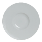 Thumbnail image #1 for Steelite International Rene Ozorio, Sonata 6314P1005 Porcelain Wide-Rim Round Gourmet Plate, 10-5/8" 1 Dozen