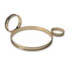 Thumbnail image #1 for Matfer Bourgeat 371707 Round Bottomless Tart Ring, 3-1/2" Diameter x 5/8" High, Stainless Steel