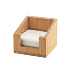 Thumbnail image #1 for Cal-Mil Bamboo 3309-60 Napkin Holder, 6-1/4"W x 6-1/4"D x 5-1/2"H, accommodates 5"W x 5"H napkins