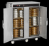 Thumbnail image #6 for FWE BT-120 BT-Series Heated Banquet Cart Holding Cabinet, Double Doors, 120 Covered Plates