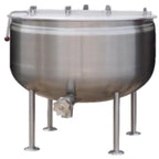 Thumbnail image #5 for Crown DL-80F 80 Gallon Direct Steam Full Jacketed Stationary Kettle