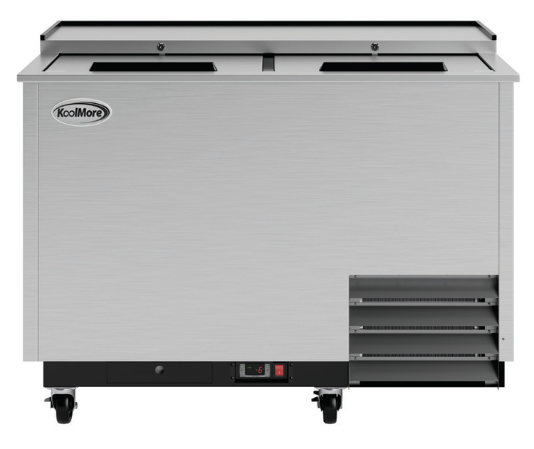 Product image #5 for KoolMore 50-Inch Commercial Glass Chiller/Froster with 14 Cu. Ft. Capacity and Top Sliding Door