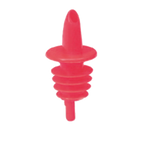 Thumbnail image #1 for TableCraft Products Free Flow 35R Plastic Liquor Pourer, Red, Collarless Case of 144
