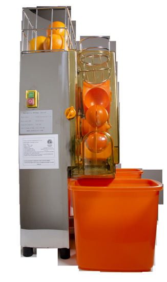 Product image #8 for Omcan JE-CN-0020 Countertop Citrus Juice Extractor, 20 Oranges Per Minute, 120V