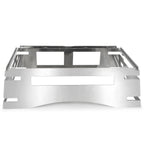 Thumbnail image #1 for Eastern Tabletop 32266B All-in-One Rectangular Chafer Stand, 23-3/4"W x 16"D x 7"H, 18/10 Stainless Steel, Brushed Finish