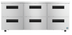 Thumbnail image #5 for Hoshizaki Steelheart 72-Inch Low-Profile Three-Section Undercounter Refrigerator with Six Drawers
