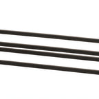 Thumbnail image #1 for Cal-Mil Milo 23814-3-13 Rectangular Open-Frame Black Powder-Coated Metal Buffet Riser, 20"W x 6"D x 3"H