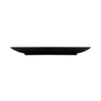Thumbnail image #2 for G.E.T. Karma - EGS JW952T-ES Rectangular Melamine Plate, 9 x 5 x 1 in, Sand Interior with Ebony Exterior Case of 6