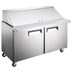 Thumbnail image #2 for Grista 60-Inch 2-Section Self-Contained Refrigerated Mega Top Salad/Sandwich Prep Table with 2 Doors