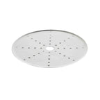 Thumbnail image #1 for TableCraft 13329 Seafood Tower Drain Plate, 8.625" Round, 200-Series Stainless Steel, Mirror Finish