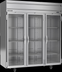 Thumbnail image #5 for Beverage-Air Horizon Series Three-Section Reach-In Refrigerator with Glass Doors, 71.52 Cu. Ft., Top-Mounted Self-Contained Refrigeration