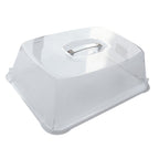 Thumbnail image #1 for Concasse MCTAP1418 Full-Size Food Pan Cover, Clear Polycarbonate, Handled Case of 24