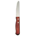 Thumbnail image #1 for 1880 Hospitality Oneida® B770KSSK 10-Inch Steak Knife, Stainless Steel Blade, Red Brazilian Wood Handle Pack of 1 Dozen