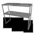 Thumbnail image #2 for Serv-Ware 36 Inch Wide 2-Tier Stainless Steel Overshelf for Work Tables