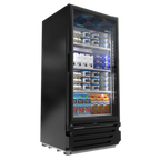 Thumbnail image #1 for Imbera VR10 Single-Door Glass Door Merchandiser Refrigerator, Black, Bottom-Mounted Refrigeration, ENERGY STAR