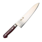 Thumbnail image #1 for Korin Inc Suisin HSU-PIMGY-210 Gyuto Chef Knife, 8.2" (210 mm), Inox Blade, Maroon Red Handle