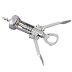 Thumbnail image #1 for Alegacy Foodservice Products 1141 6-Inch Winged Chrome-Plated Corkscrew with Cap Lifter