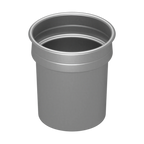 Thumbnail image #1 for Vollrath 88164 Induction-Ready Stainless Steel Food Warmer Inset, 4-Quart
